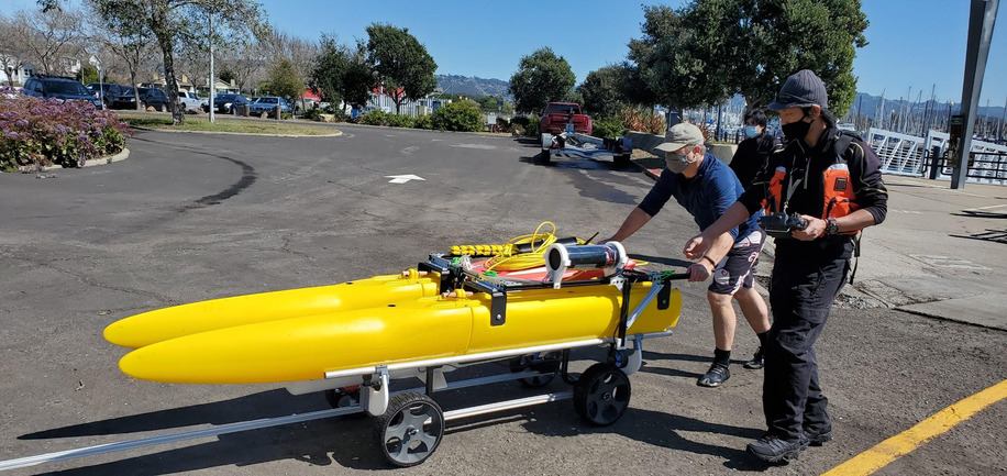 Bedrock Ocean AUV deployment hardware
