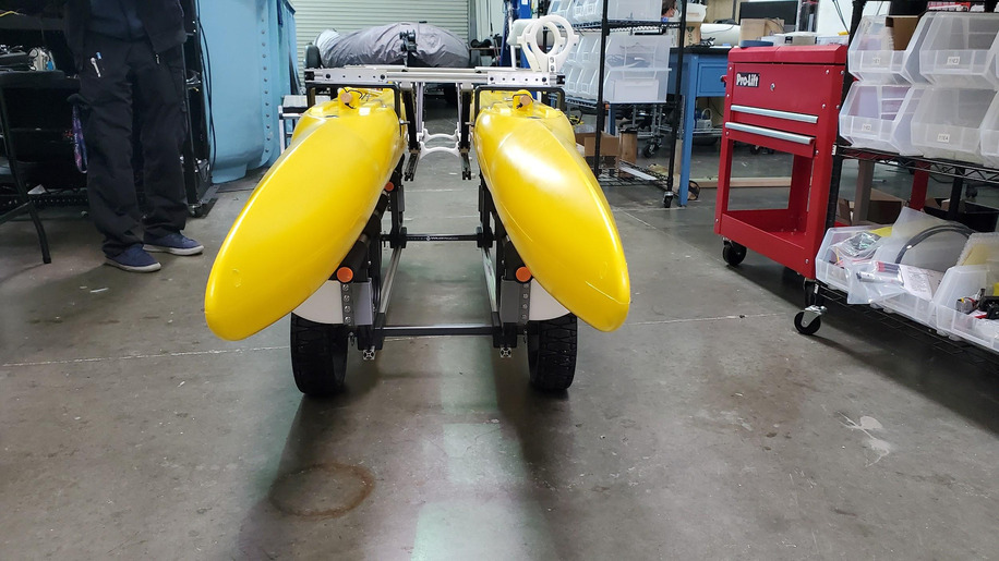 Bedrock Ocean AUV test fixtures