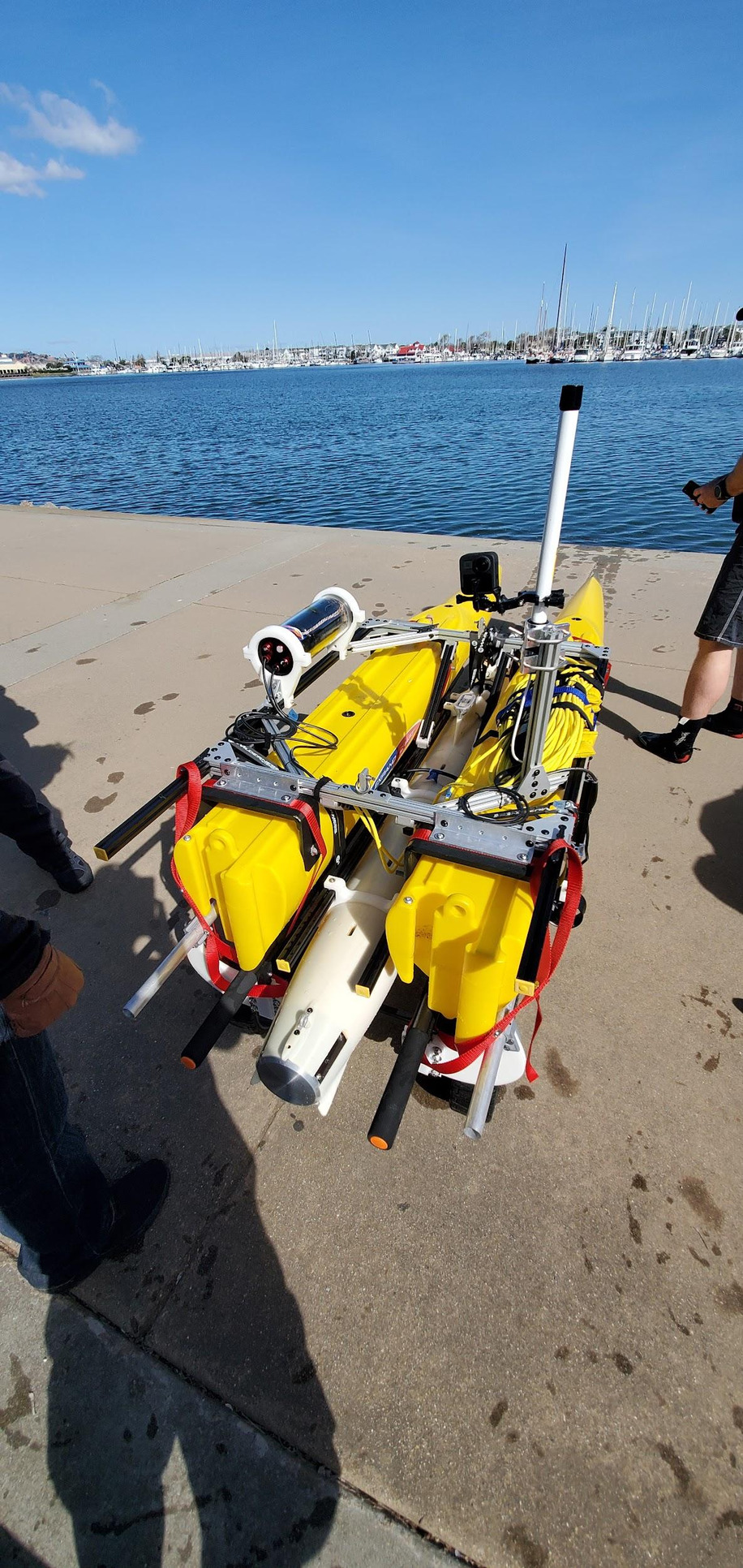 Bedrock Ocean AUV transport cart